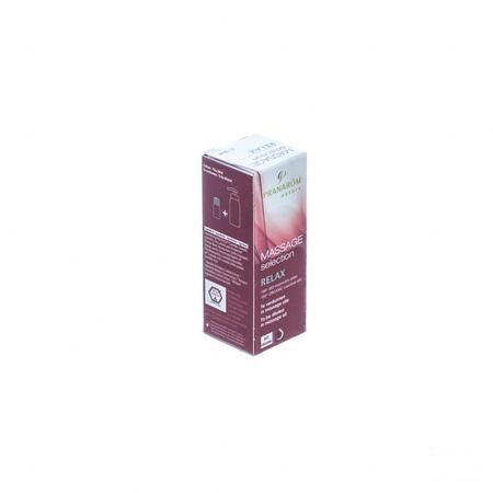 Massage Selection Relax Huile Essentielle 10 ml  -  Pranarom