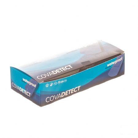 Cova Detectiepleister Blauw 25x72mm Wtp 100 2572w  -  Covarmed