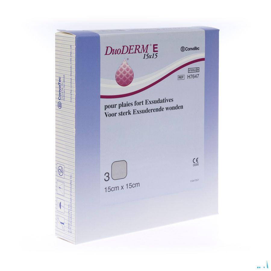 Duoderm E Hydroact 3 15x15cm H 7647  -  Convatec