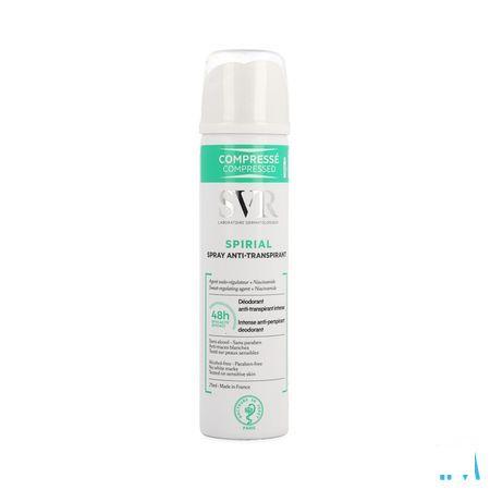 Svr Spirial Spray A/Transpirant 75 ml  -  Svr Laboratoire
