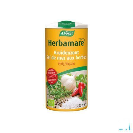 Vogel Herbamare Spicy Pittig 250 gr  -  A.vogel