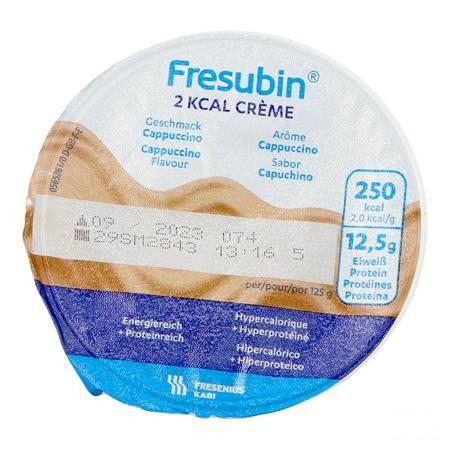 Fresubin 2 Kcal Creme 125 gr Cappuccino  -  Fresenius
