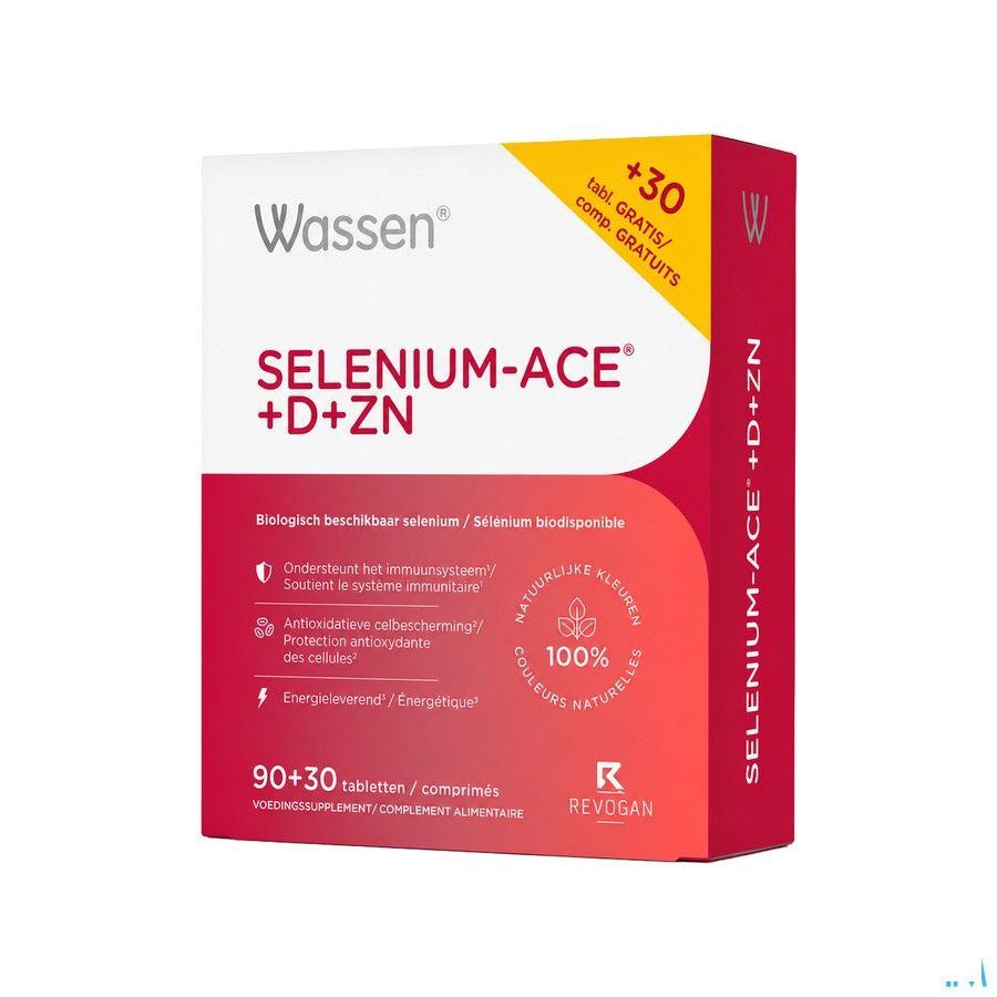 Selenium-Ace+D+Zn Comp 90+Comp 30 - Wassen Revogan