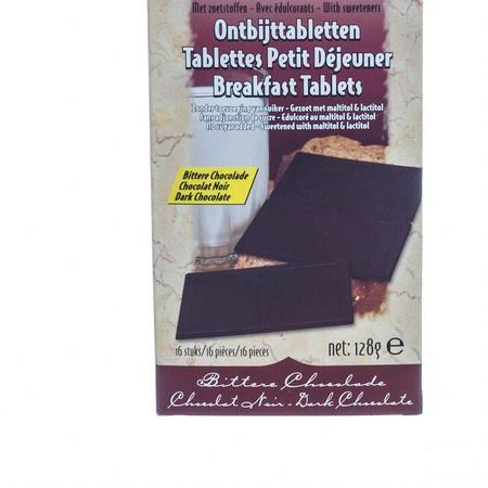 Prodia Ontbijttabletten Bitter Chocola 16x8g 6446  -  Revogan