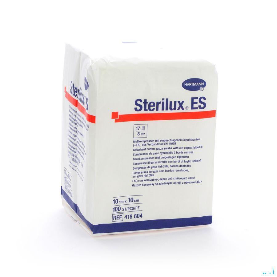 Sterilux Es 10x10cm 8l.nst. 100 P/s  -  Hartmann