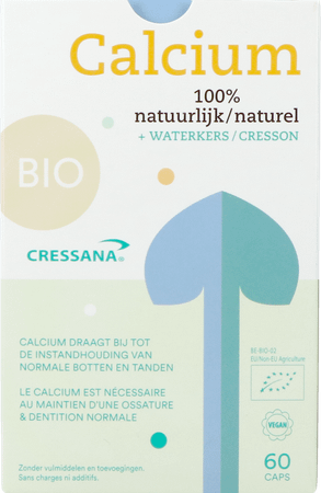 Cressana Bio Calcium + Cresson Fontaine Caps 60