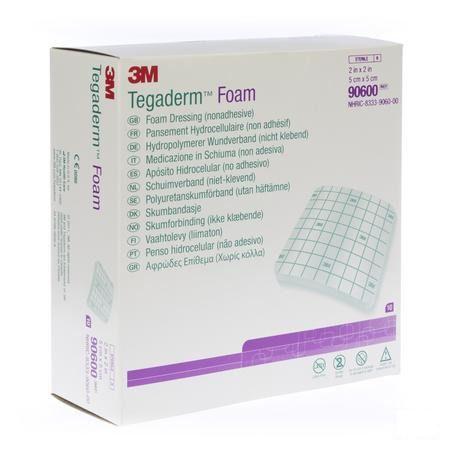 Tegaderm Foam Dressing 5,0x 5,0cm 10 90600  -  3M