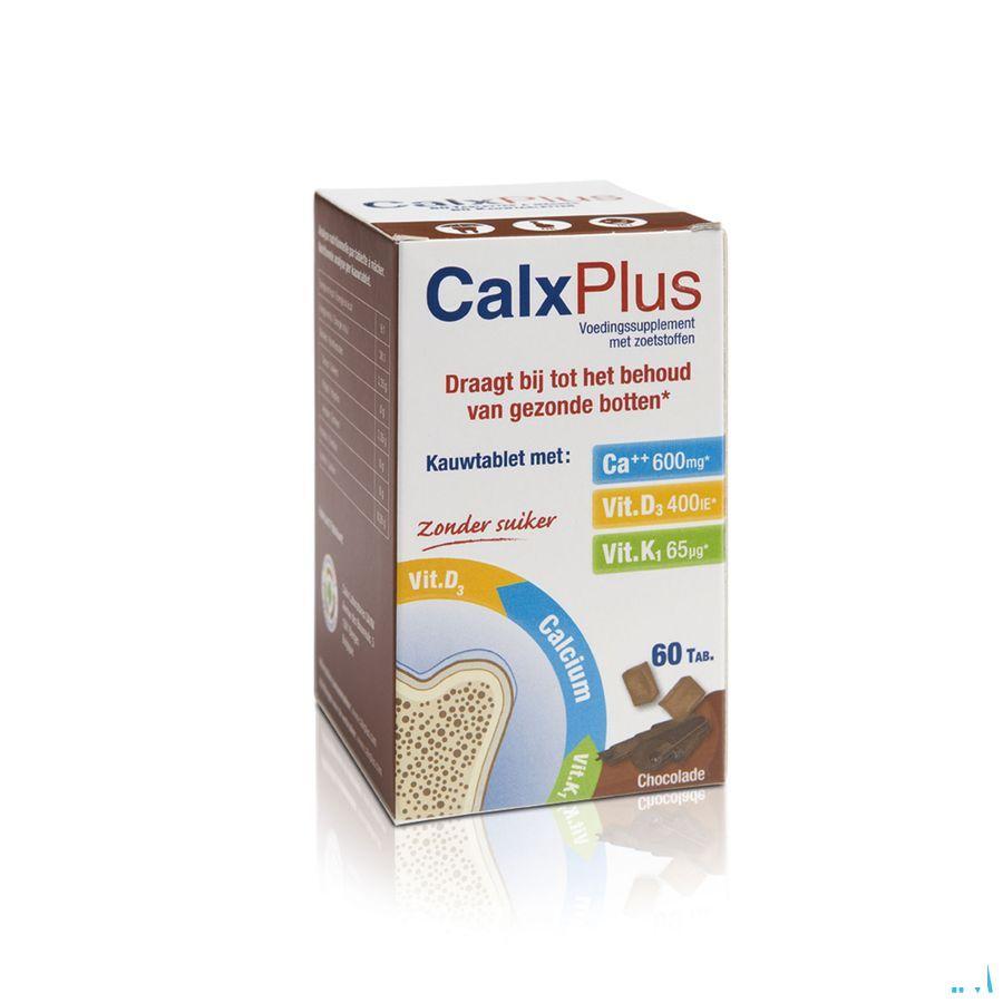 Calx-plus Chocolade Tabletten 60