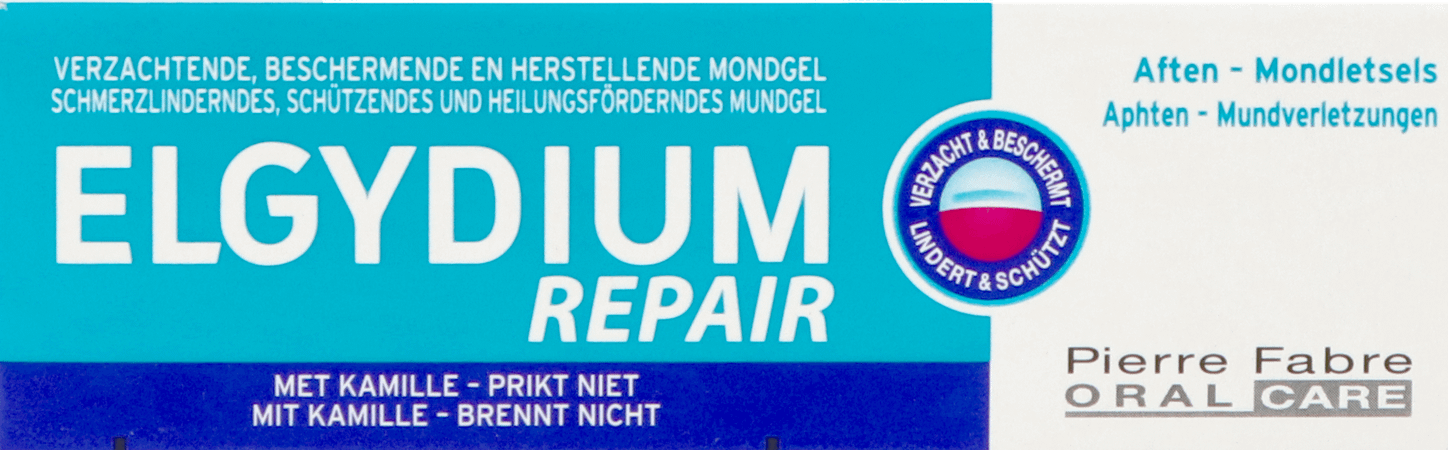 Elgydium Repair Gel Buccal Tube 15ml Verv.3644960