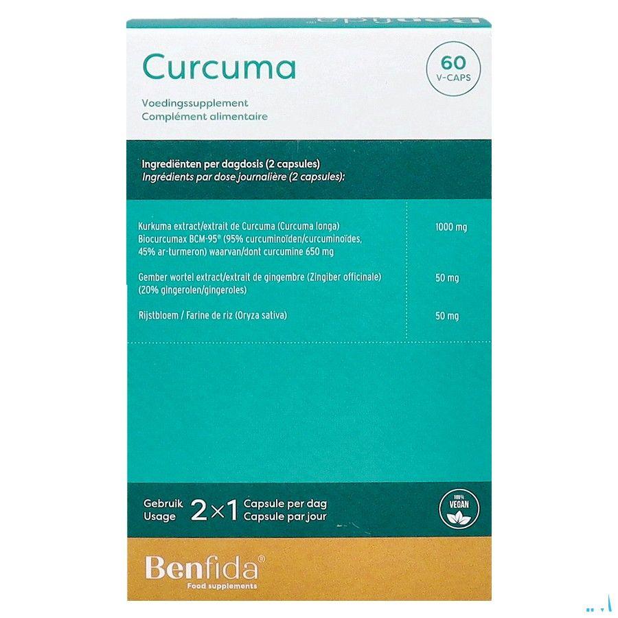Benfida Curcuma Caps 60 - Ontsteking