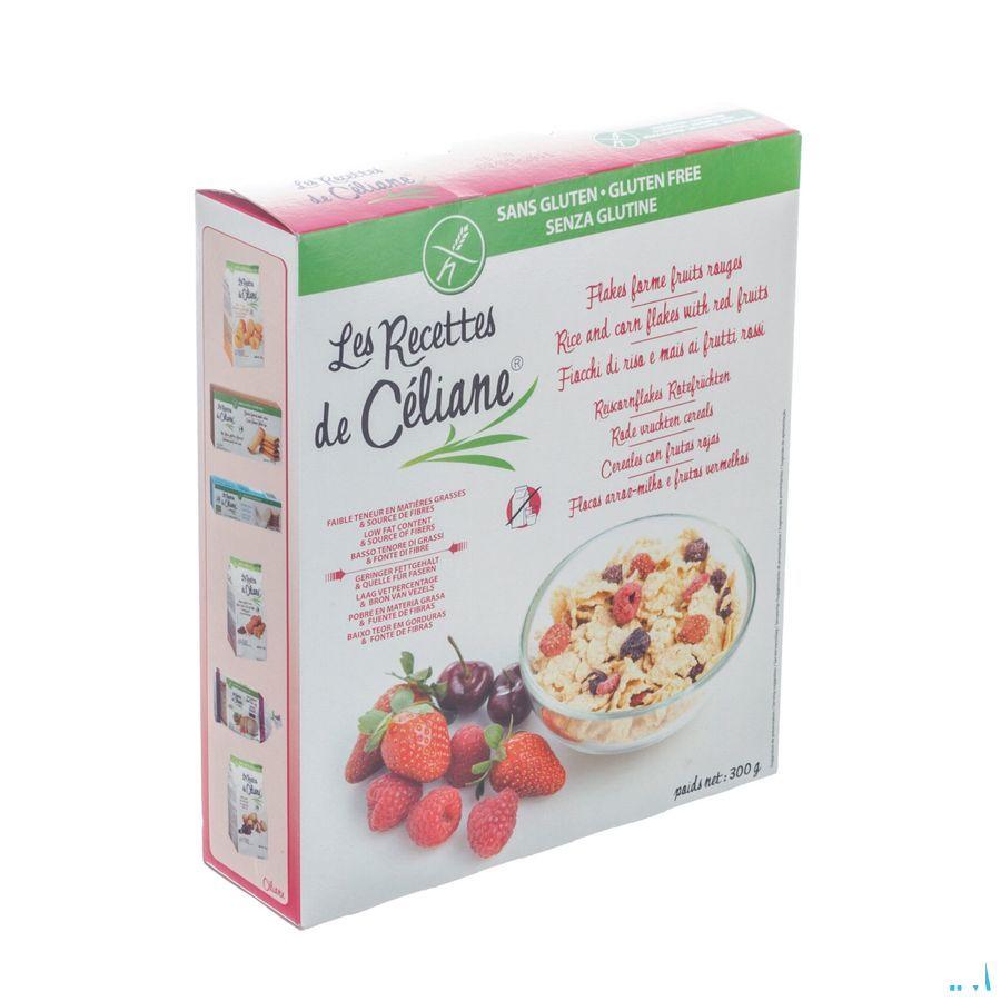 Celiane Rode Vruchten Cereals S/gluten 300 gr  -  Revogan