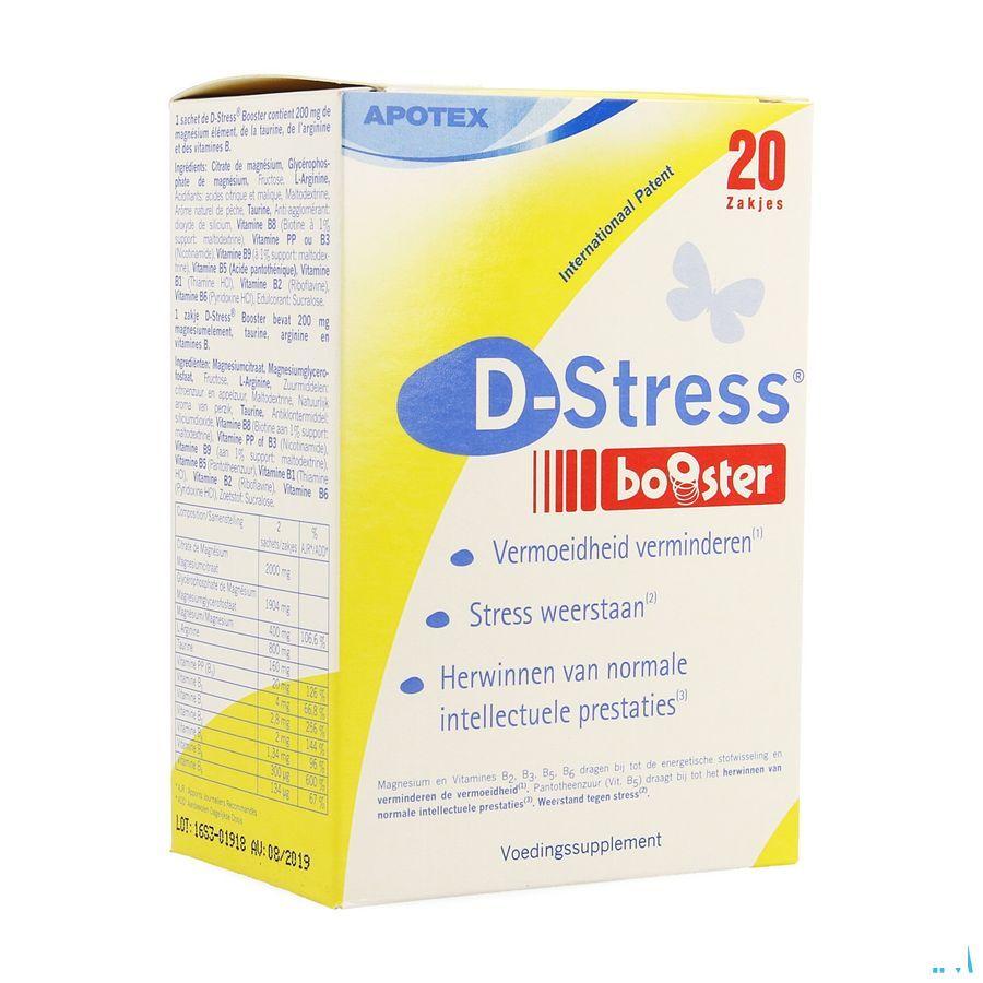 D-stress Booster Poudre Sachets 20-Synergia
