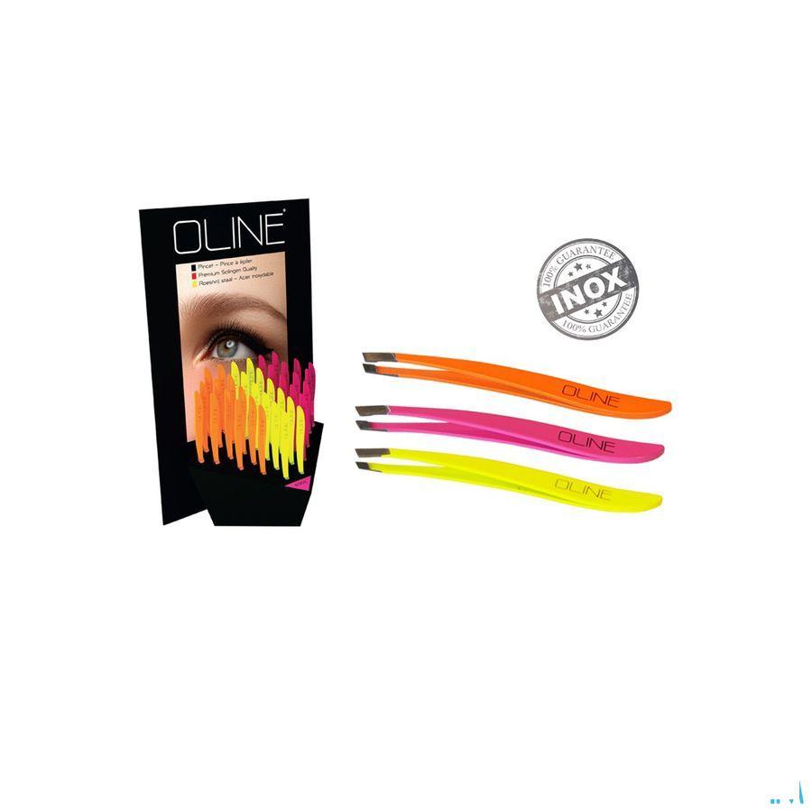 Oline Pincet Schuin Neon Pink Credophar  -  Ceres Pharma
