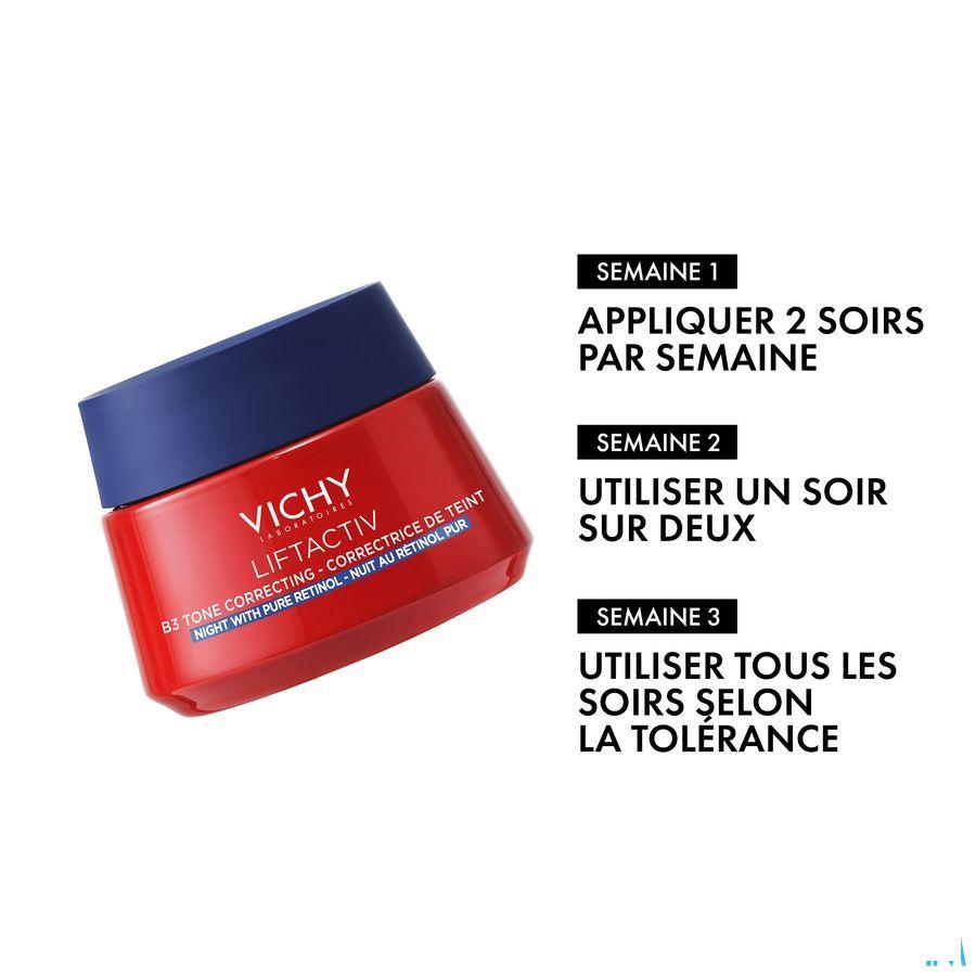 Vichy Liftactiv B3 Teint NachtCreme Retinol Pur 50 ml