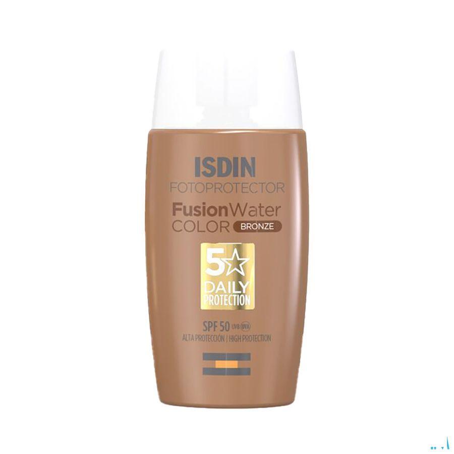 Isdin Fotoprotector Fusion Water Bronze Ip50+ 50 ml