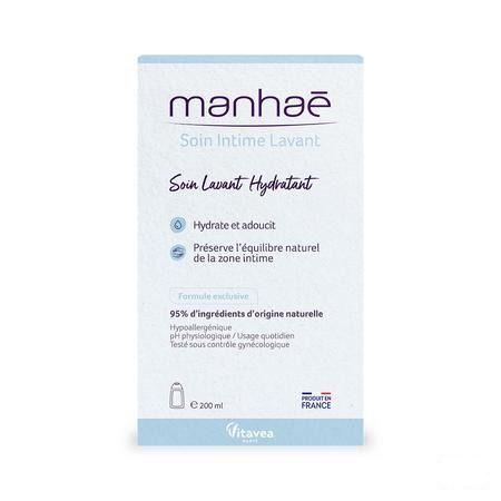 Manhae Soin Intime Hydratant Fl 200ml  -  Nutrisante
