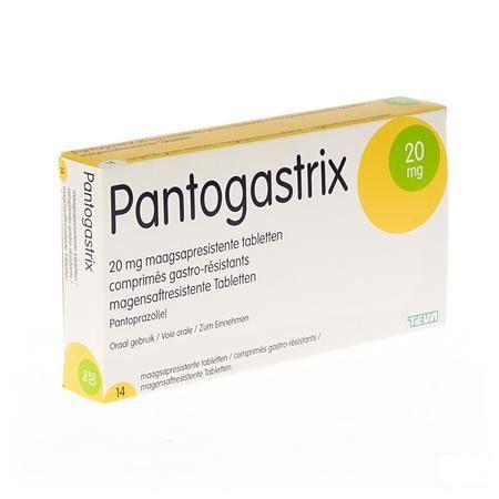 Pantogastrix Teva 20 mg Comprimes Gastro Resist 14x20 mg 