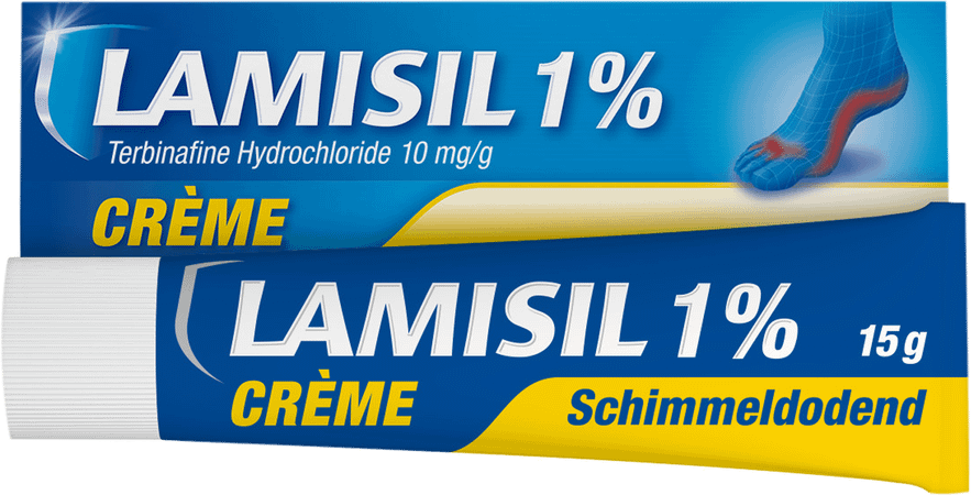 Lamisil Creme 1% Gelamineerde Aluminium Tube 15 gr