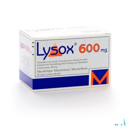Lysox Gran Zakjes 30x600 mg  -  Menarini