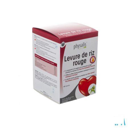 Physalis Rode Gist Rijst Capsule 60  -  Keypharm