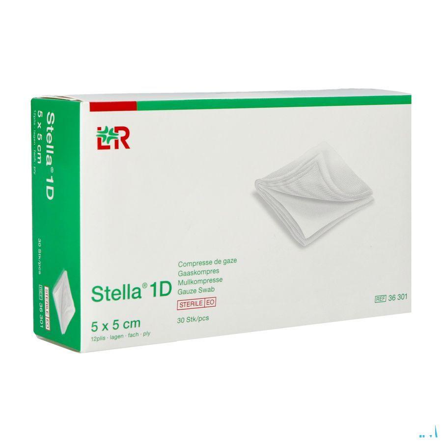 Stella 1d Compresse Sterile 5x5,0cm 30 36301  -  Lohmann & Rauscher