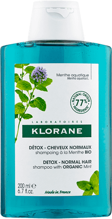 Klorane Capilaire Shampooing Menthe Aquatique 200 ml