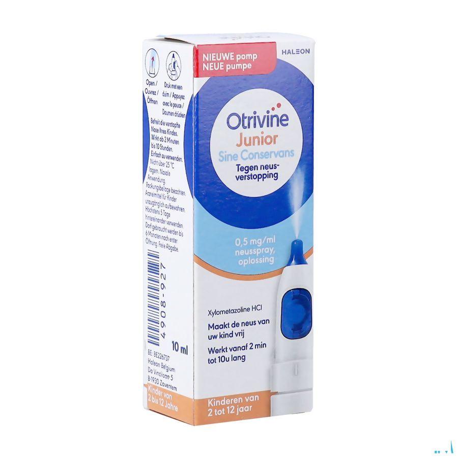 Otrivine Junior Neusverstopping 0,5mg/ml Spray 10 ml