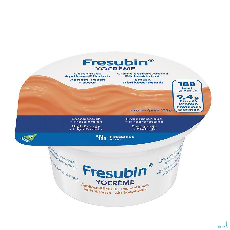 Fresubin Yocreme Peche-abricot 4x125 gr 7119701  -  Fresenius