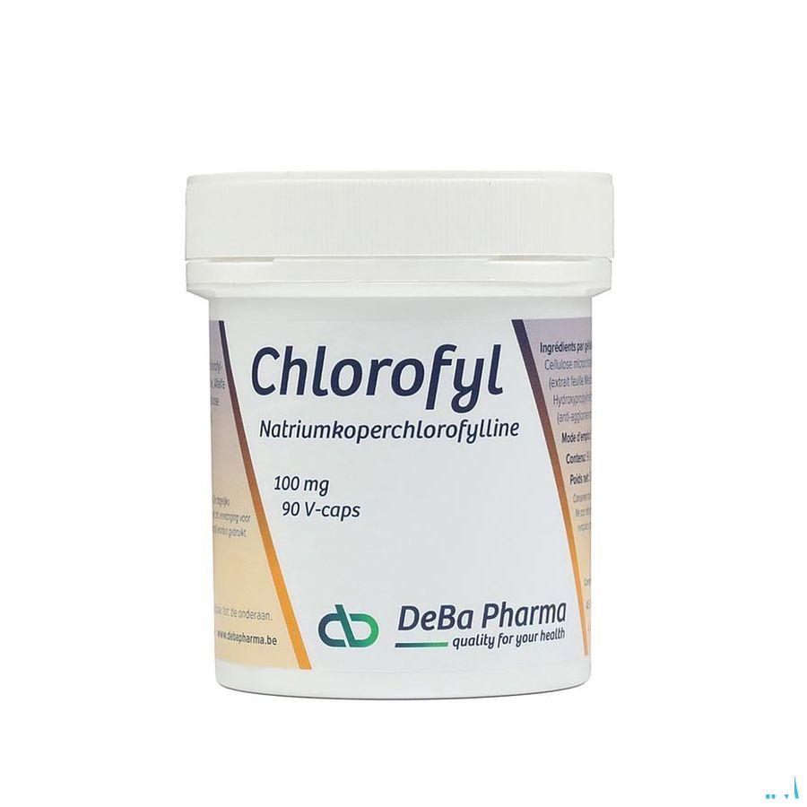 Chlorophyl Capsule 90x100 mg  -  Deba Pharma