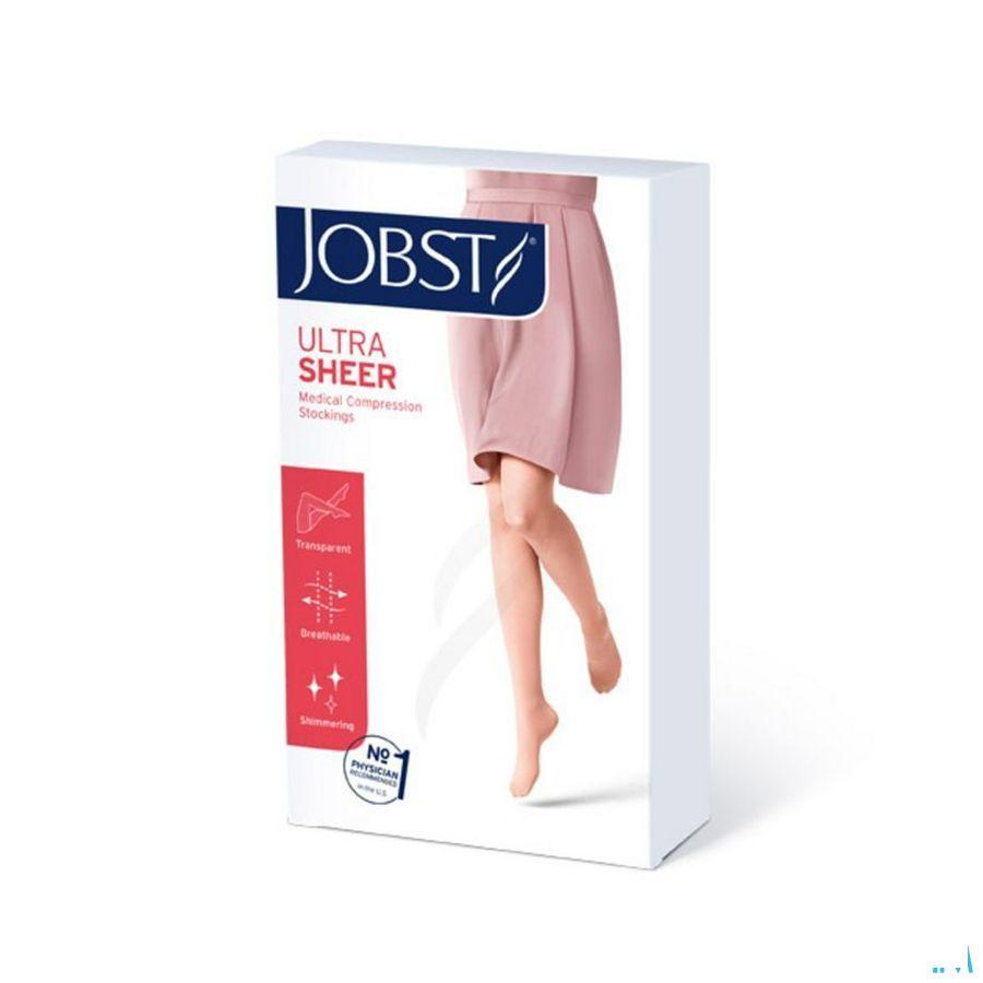 Jobst Ultrasheer K1 15-20 Ag Geruit Black L