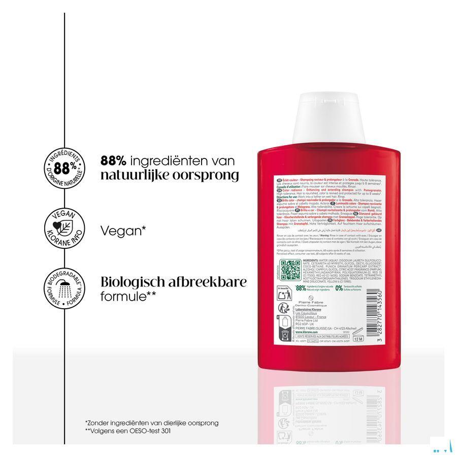 Klorane Capillaire Shampoo Granaatappel 200 ml