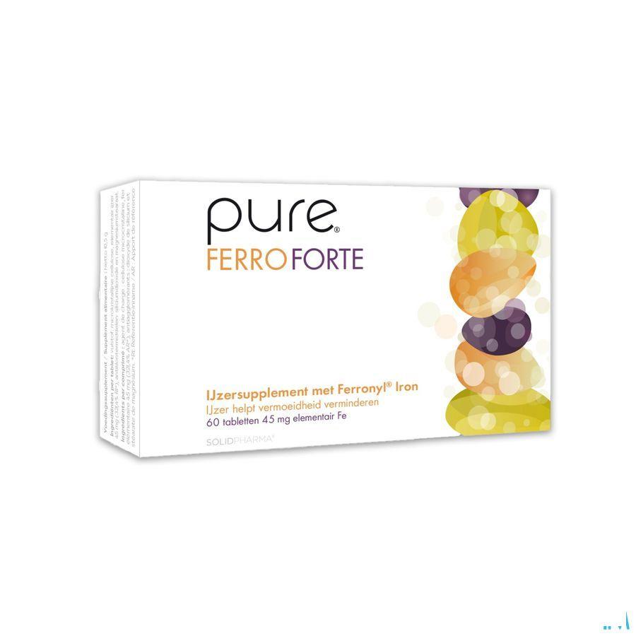 Pure Ferro Forte Comp 60  -  Solidpharma
