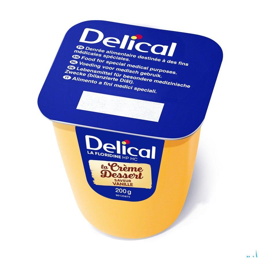 Delical Creme Dessert La Floridine Vanille 4X125 g  -  Bs Nutrition