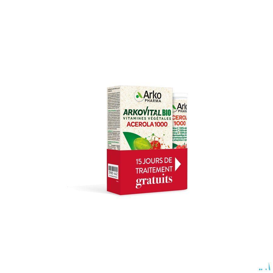 Arkovital Acerola 1000 Bio Comp 30 + Comp 15