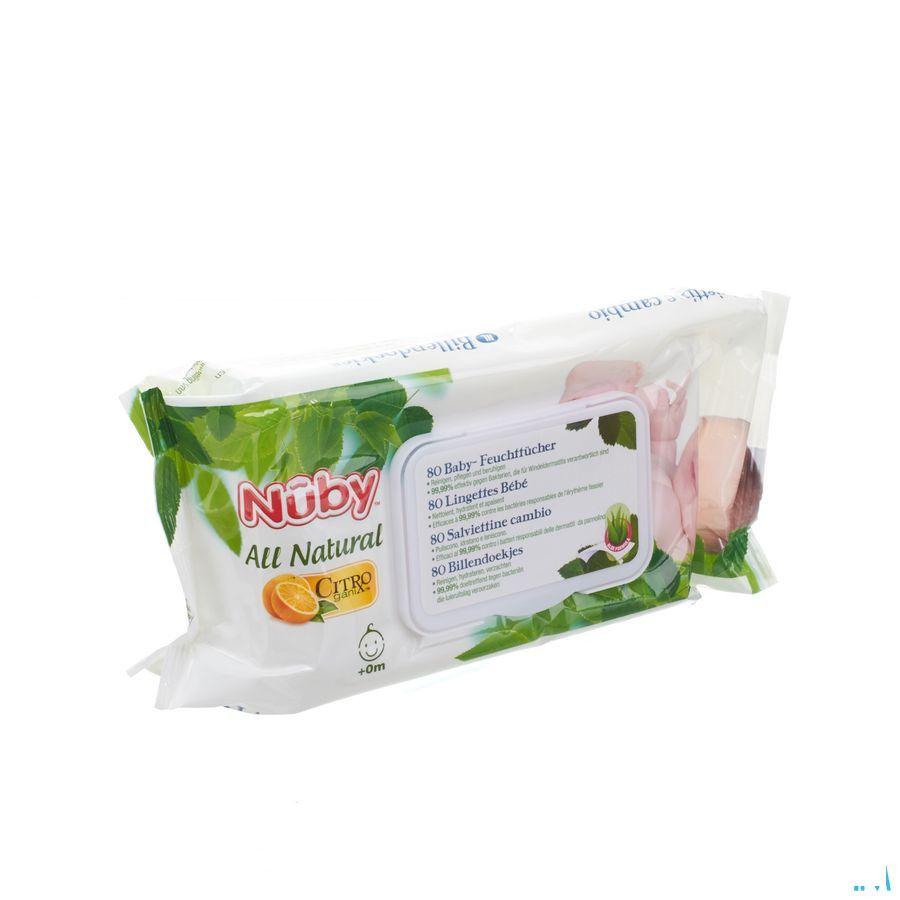 Nuby Nt Lingettes Pour Le Change 80 Lingettes - 0m +   -  New Valmar