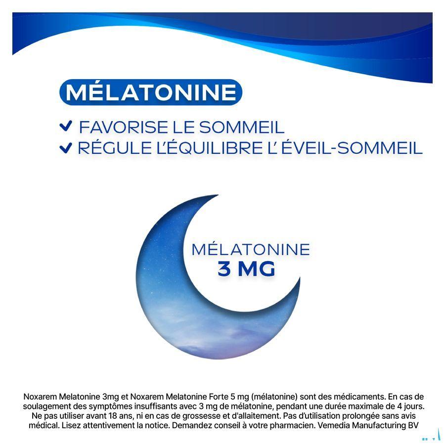 Noxarem Melatonine 3Mg Comp 30