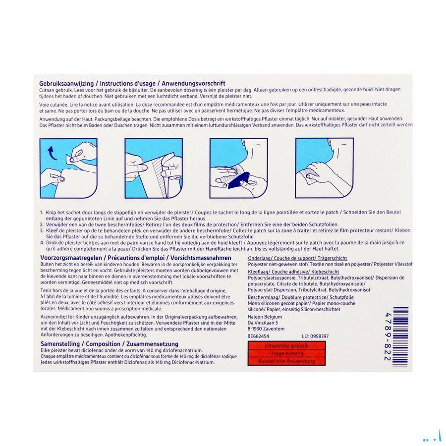 Voltaren Patch 140Mg Once Daily Pleister 10