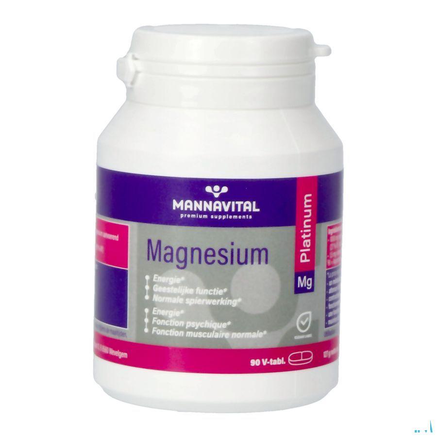 Mannavital Magnesium Platinum Comprimes 90