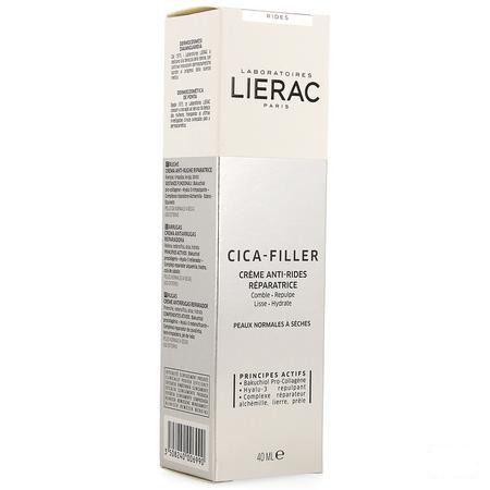 Lierac Cica Filler Creme Anti rimpel Herstel. Tube 40 ml