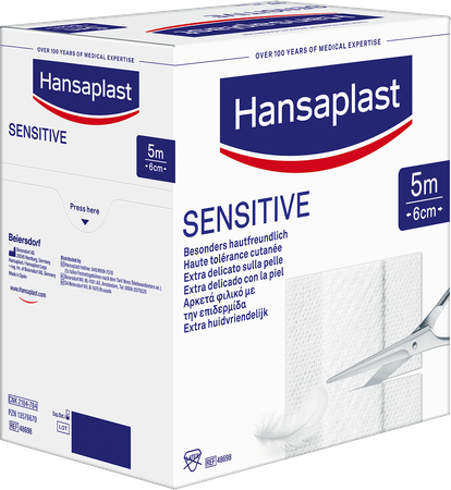 Hansaplast Med Soft Gev.Huid Family Pack 5Mx6Cm  -  Beiersdorf