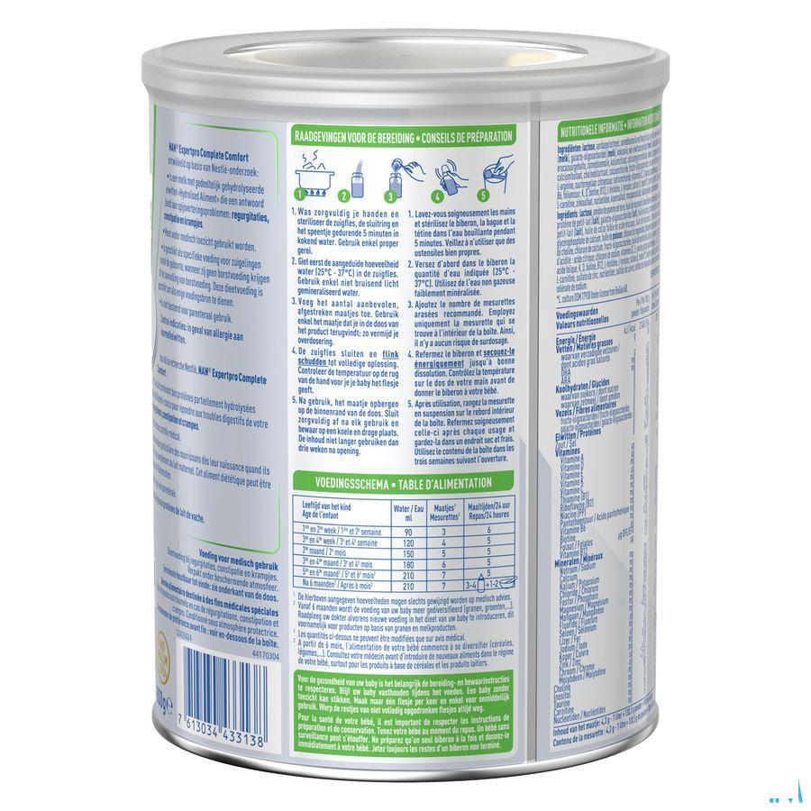 Nan Complete Comfort Zuigelingenmelk Poeder 800 gr  -  Nestle
