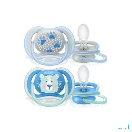 Philips Avent Sucette 6M+ Boy  -  Bomedys