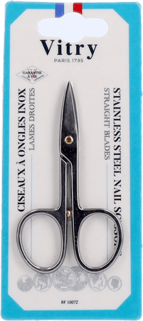 Vitry Classic Ciseaux Ongles Droit Inox 1007  -  Vitry