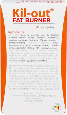 Kil Out Fat Burner Caps 45
