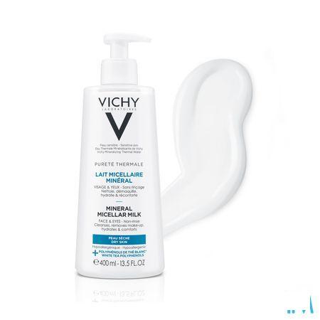 Vichy Pt Micellair Melk Droge Huid 400 ml  -  Vichy