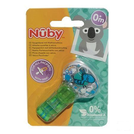 Nuby Fopspeenlint Pacifinder Met Klittenband  -  New Valmar