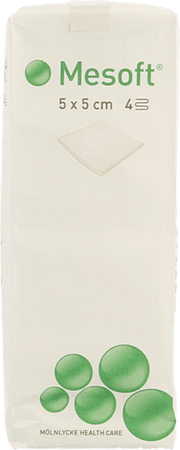 Mesoft Cp N/st 4c 5,0x 5,0cm 100 156015  -  Molnlycke Healthcare