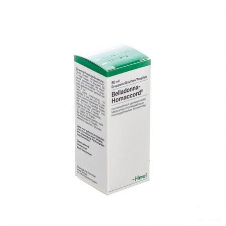 Belladonna-homacc. Gouttes 30 ml  -  Heel