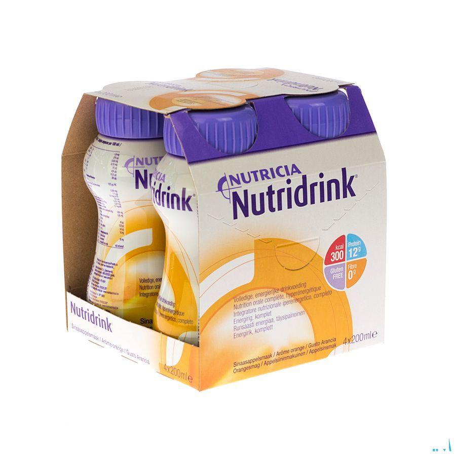 Nutridrink Sinaas 4x200 ml  -  Nutricia