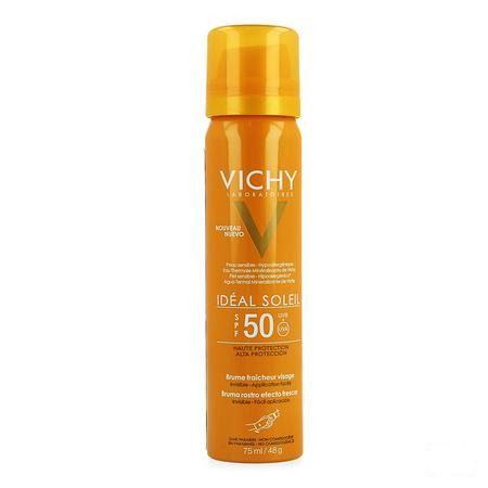 Vichy Ideal Soleil Frisse Gezichtsmist Ip50 75 ml  -  Vichy